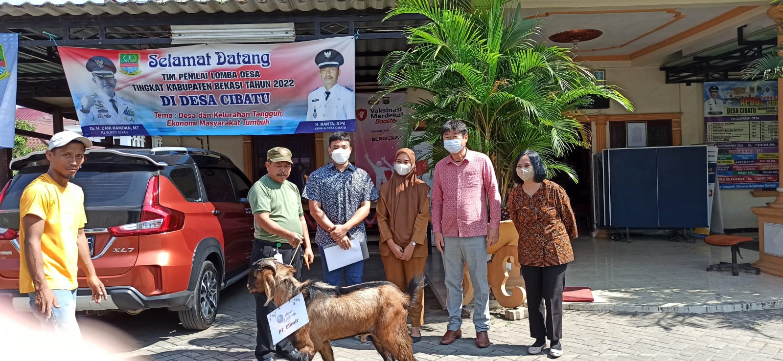 Donasi Hewan Kurban Ke Masyarakat Sekitar